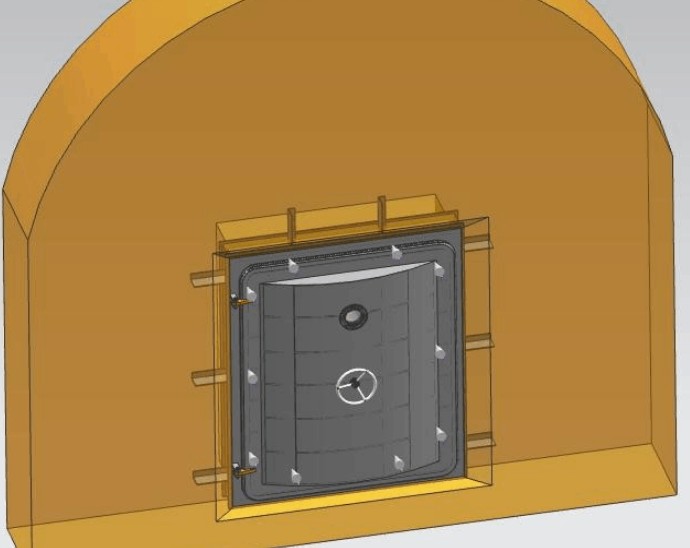 避难硐室密闭门